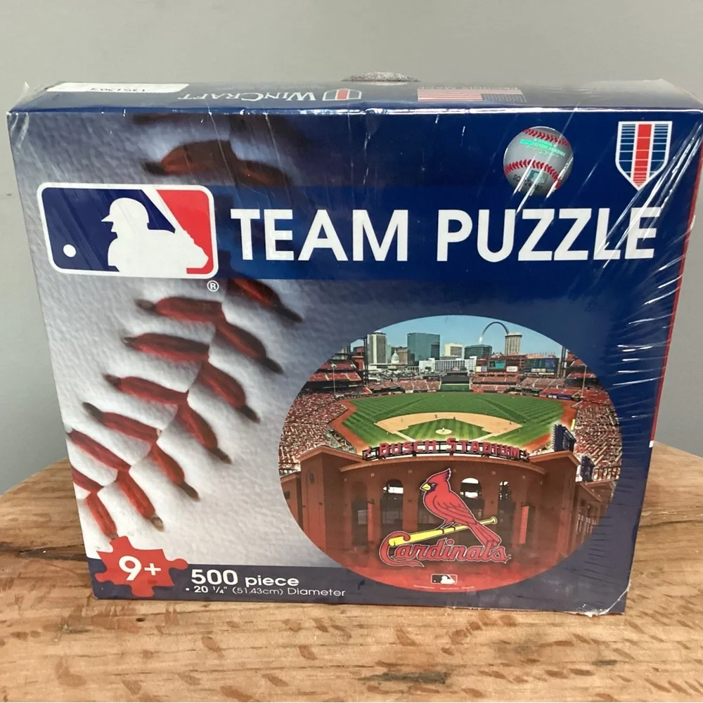 New - Unopened - St Louis Cardinals - 500 Piece Puzzle - Team Puzzle - Sealed - Picture 2 of 7